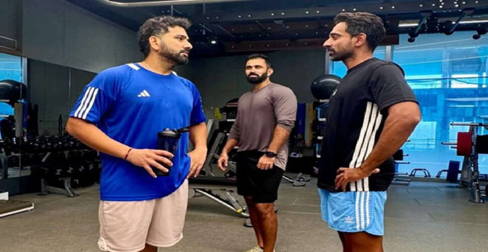 रोहित शर्मा की फिटनेस में बड़ा बदलाव, 10 किलो वजन घटाया