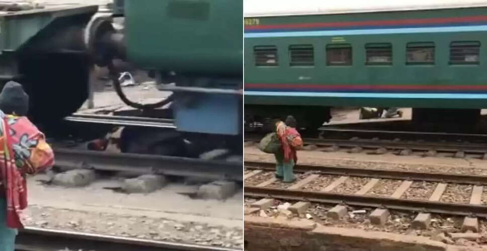 महिला पर से गुजरी ट्रेन: चमत्कारिक बचाव की कहानी