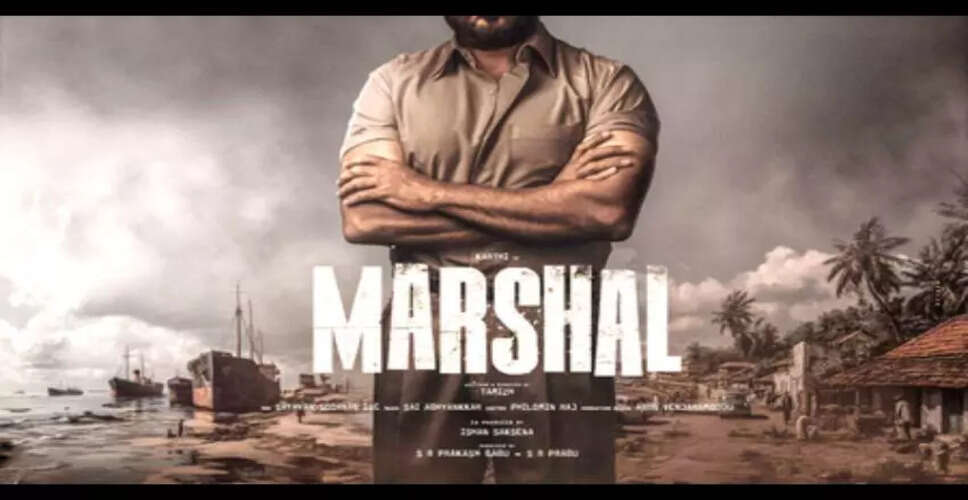 अभिनेता Aadhi Pinisetty 'Marshal' में खलनायक की भूमिका निभा सकते हैं