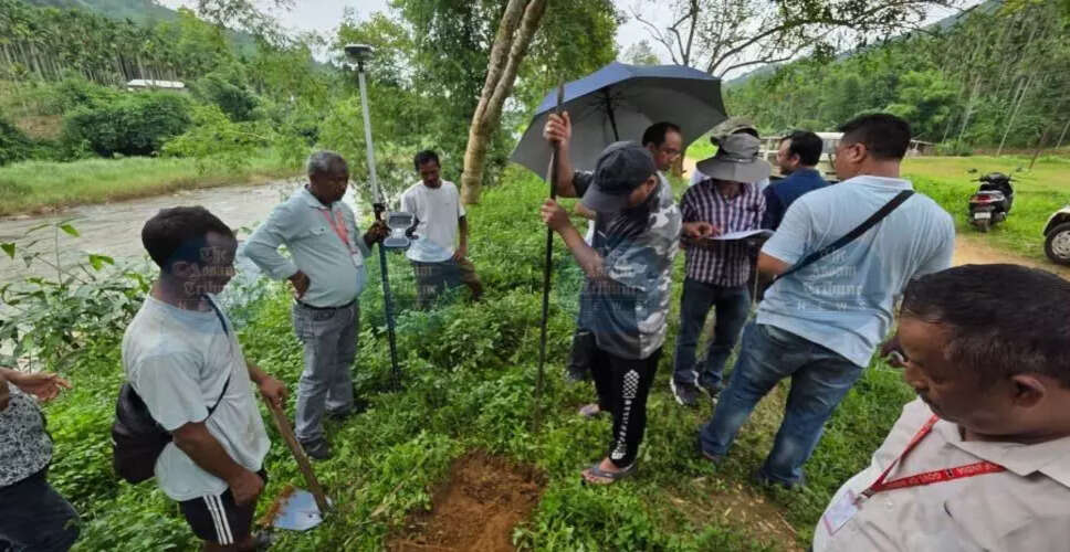 असम और मेघालय के बीच सीमा स्तंभों की स्थापना शुरू