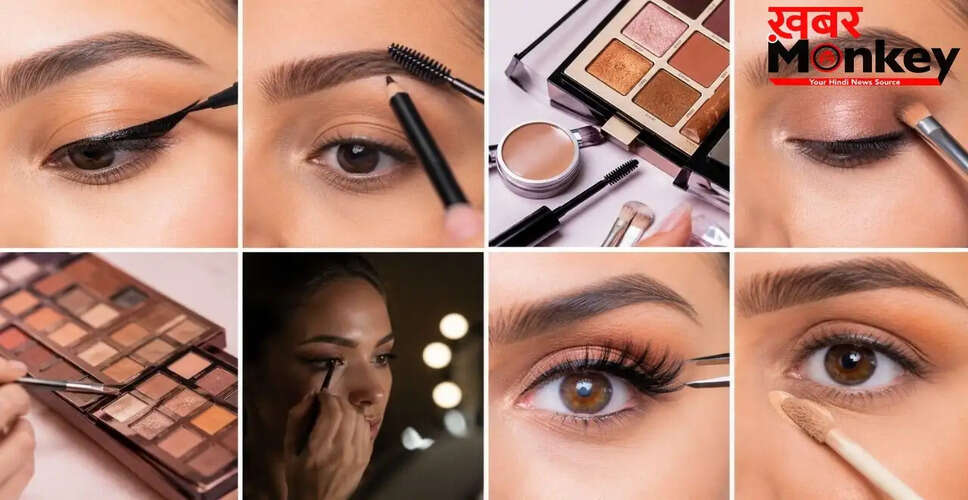 आंखों के मेकअप में आम गलतियां और उनके समाधान