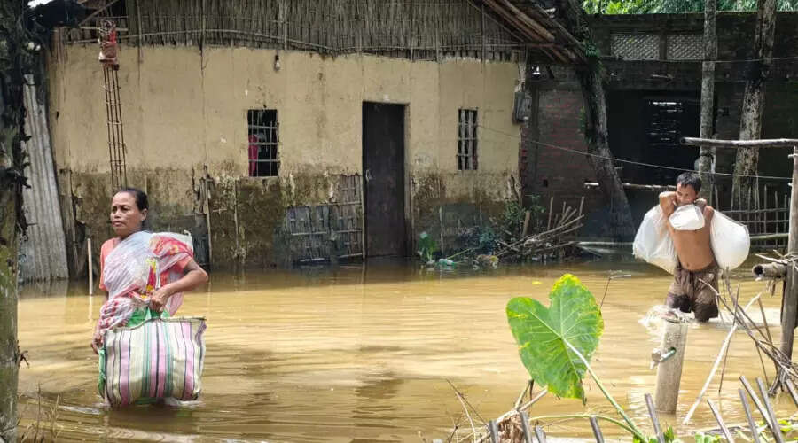असम में बाढ़: चेतावनी प्रणाली की विफलता और जीवन की हानि