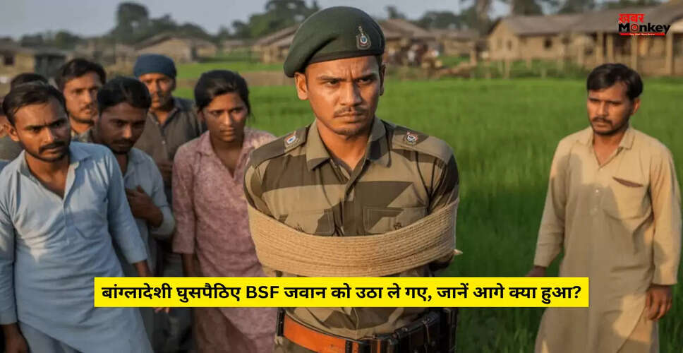 बांग्लादेशी नागरिकों द्वारा BSF जवान का अपहरण: सुरक्षा चिंताएं बढ़ीं