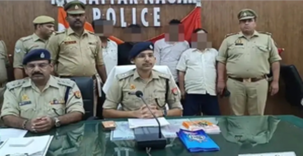 मुजफ्फरनगर पुलिस ने नकली सामान बेचने वाले चार शातिरों को गिरफ्तार किया