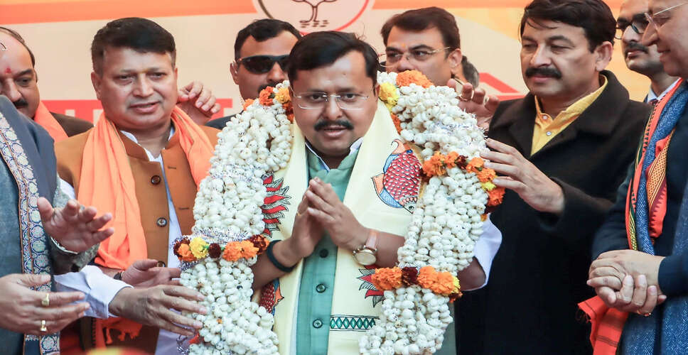 भाजपा के नए अध्यक्ष के चुनाव की तैयारी, नितिन नबीन का नामांकन