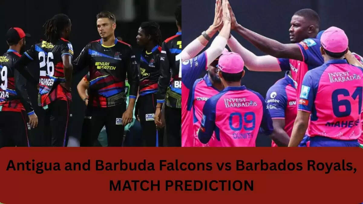Antigua और Barbuda Falcons बनाम Barbados Royals: मैच की भविष्यवाणी और पिच रिपोर्ट