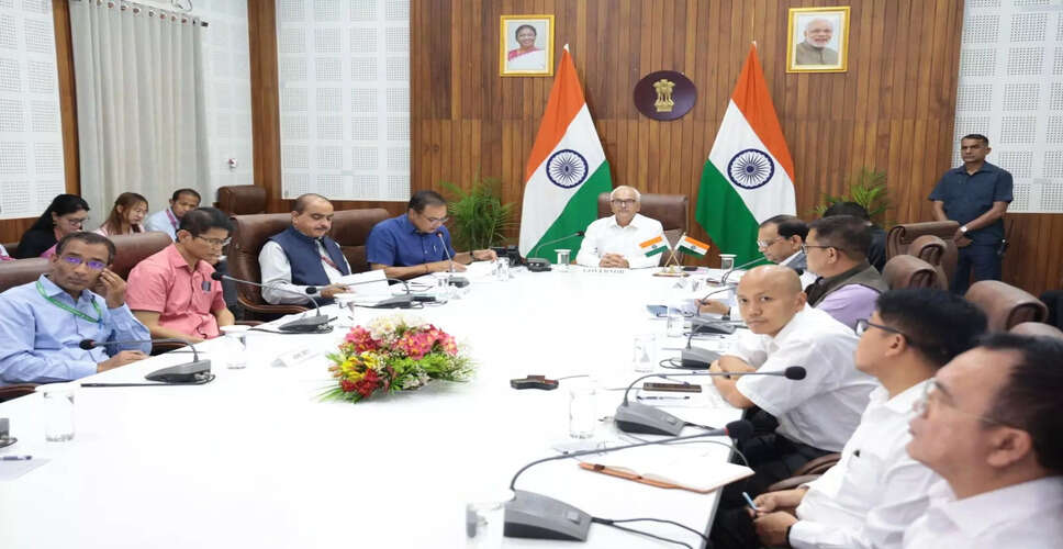 मणिपुर में विकास परियोजनाओं की तेजी से कार्यान्वयन की आवश्यकता