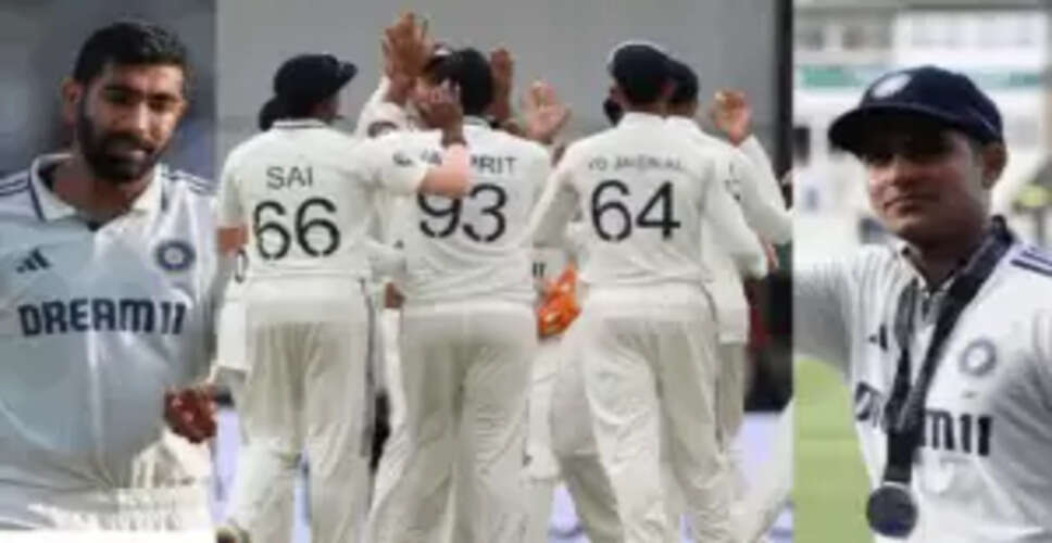पांचवे टेस्ट के लिए टीम इंडिया की घोषणा, बुमराह की अनुपस्थिति में गिल होंगे कप्तान