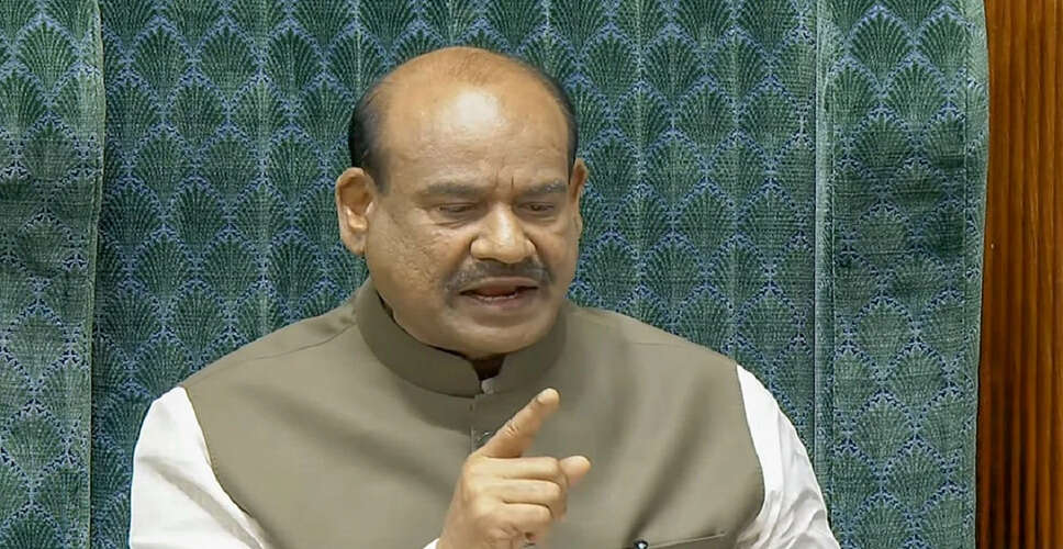 लोकसभा में विपक्षी सांसदों को ओम बिरला की चेतावनी: सरकारी संपत्ति को नुकसान न पहुँचाने की अपील