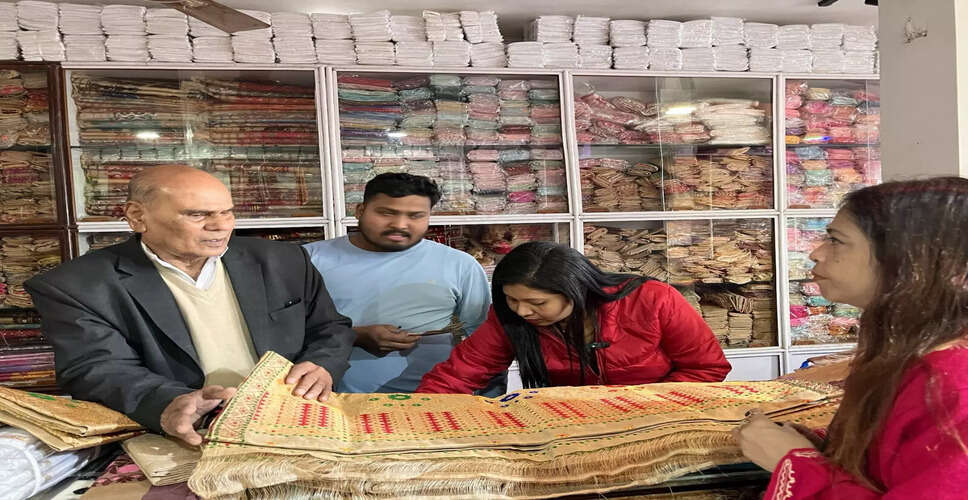 धेमाजी में महंता सिल्क हाउस: असम की हैंडलूम विरासत का प्रतीक