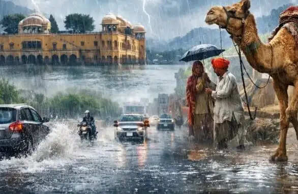 राजस्थान में मौसम में बदलाव: तेज आंधी और बारिश की संभावना