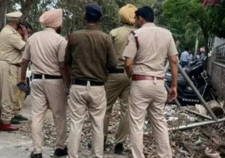 चंडीगढ़ में बीजेपी कार्यालय के बाहर संदिग्ध धमाका