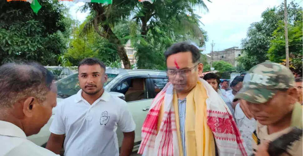 गौतम गोगोई ने बाराक घाटी में भाजपा सरकार की नीतियों की आलोचना की