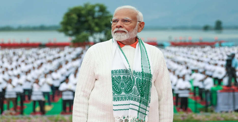 विशाखापत्तनम में अंतर्राष्ट्रीय योग दिवस की भव्य तैयारियाँ