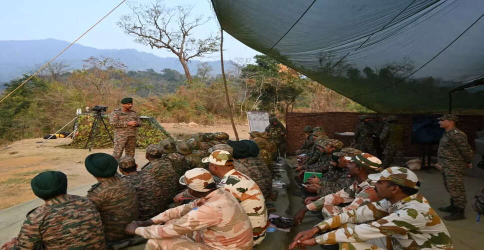 भारतीय सेना ने असम में संयुक्त तोपखाना अभ्यास किया