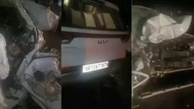 सोनीपत में सड़क हादसे में चार युवकों की जान गई