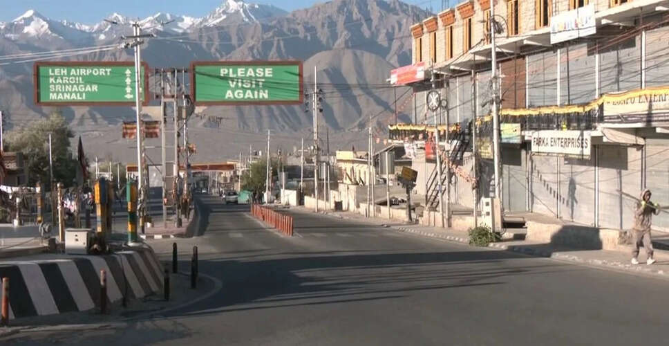 लद्दाख में वार्ता पर गृह मंत्रालय की प्रतिक्रिया: शांति बहाल होने तक बातचीत नहीं