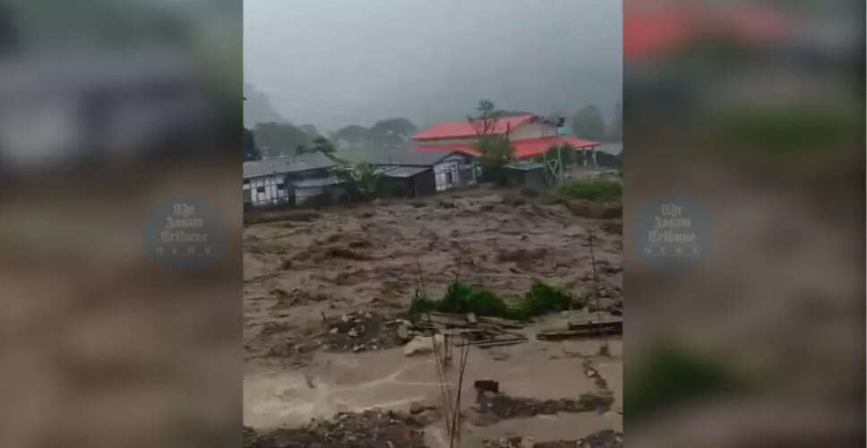अरुणाचल प्रदेश में बाढ़ से तबाही: 18 घर बह गए, तीन लोग लापता