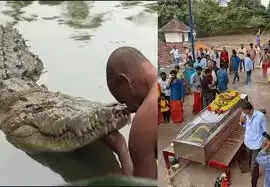 शाकाहारी मगरमच्छ बाबिया का निधन: मंदिर की सुरक्षा का प्रतीक