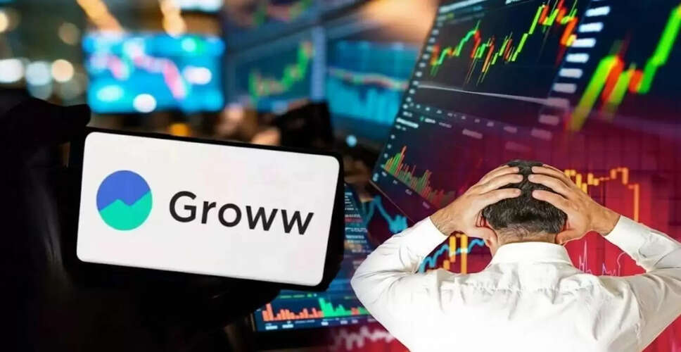ग्रोव के शेयरों में भारी गिरावट, निवेशकों की बेचैनी बढ़ी
