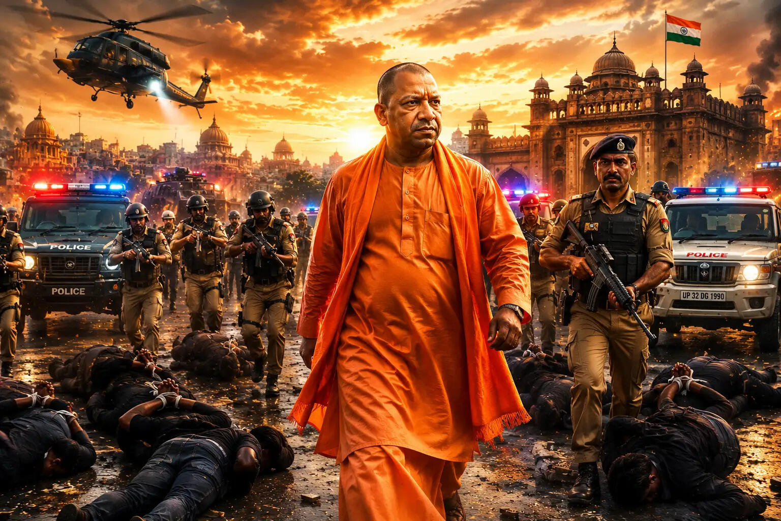 योगी सरकार की जीरो टॉलरेंस नीति: अपराधियों के खिलाफ सख्त कार्रवाई