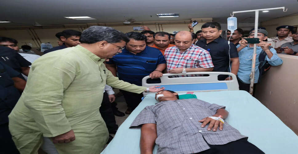 त्रिपुरा में बीजेपी कार्यकर्ताओं पर हमला, नौ घायल