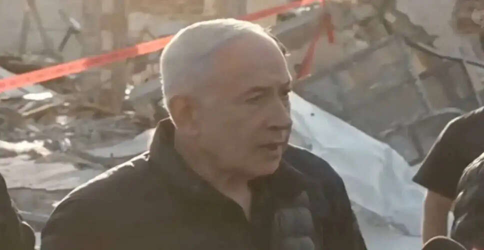 इजरायल के पीएम ने ईरानी मिसाइल हमले के बाद की सार्वजनिक उपस्थिति