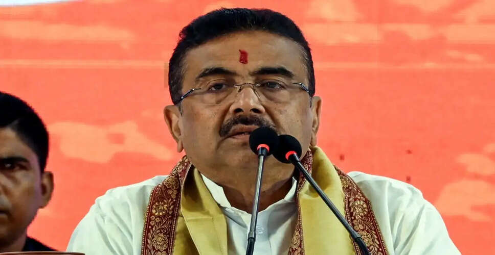 सुवेंदु अधिकारी ने डबल-इंजन सरकार के लाभों पर प्रकाश डाला