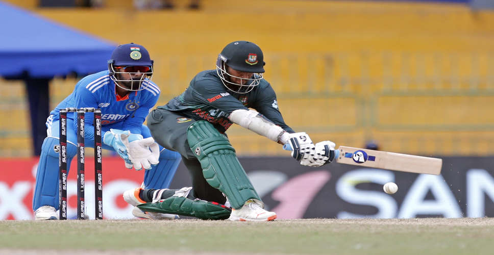 बांग्लादेश ने भारत के खिलाफ बनाया 265 का चुनौतीपूर्ण स्कोर