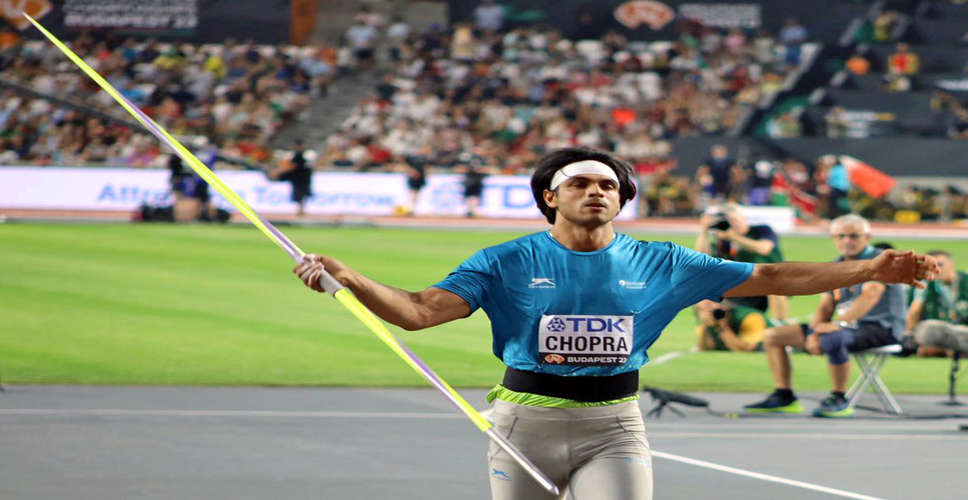 नीरज चोपड़ा भारतीय एथलेटिक्स में 'सर्वोत्तम' बनने की ओर अग्रसर