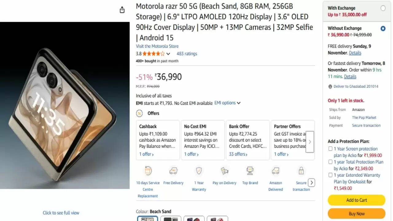 Motorola Razr 50 5G: जानें कीमत और फीचर्स