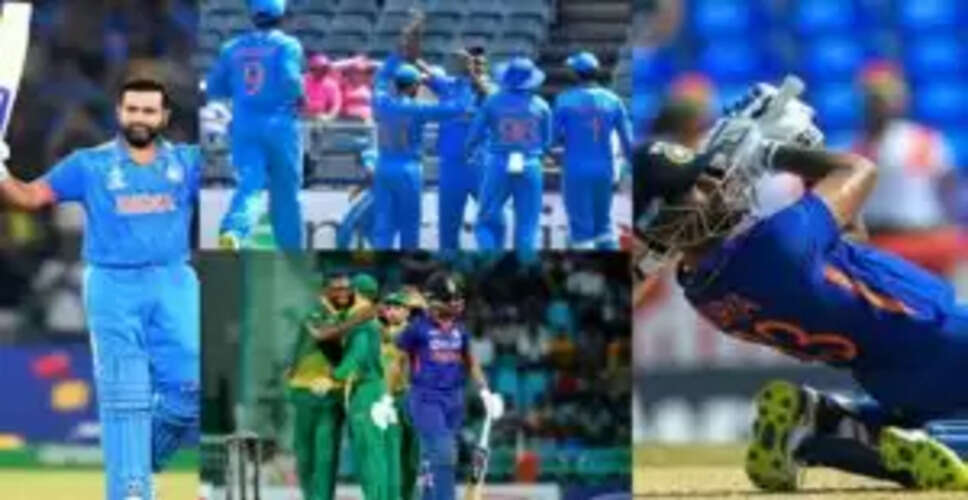 भारत और दक्षिण अफ्रीका के बीच ODI और T20 श्रृंखला का कार्यक्रम घोषित