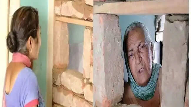 हरियाणा और पंजाब की सीमा पर बंटा घर, बिजली कनेक्शन के लिए बनानी पड़ी दीवार