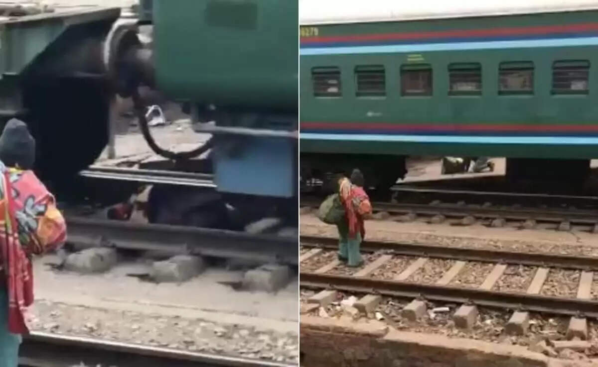 महिला पर से गुज़री ट्रेन: चमत्कारिक बचाव की कहानी