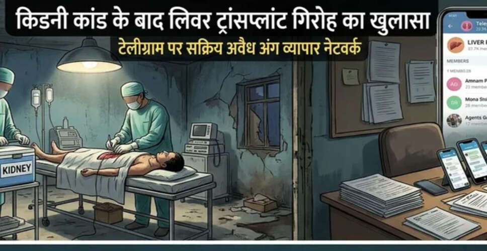 उत्तर प्रदेश में अवैध अंग तस्करी का बड़ा खुलासा