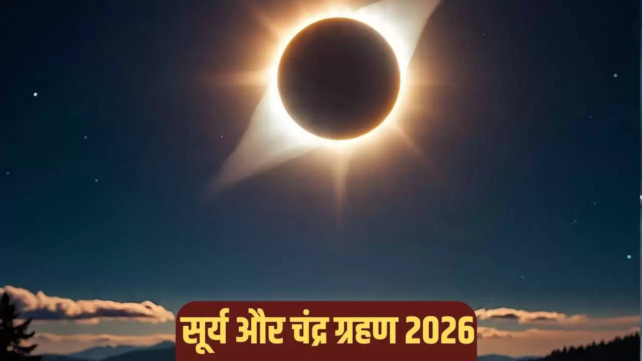 2026 में सूर्य और चंद्र ग्रहण की तिथियाँ और दृश्यता