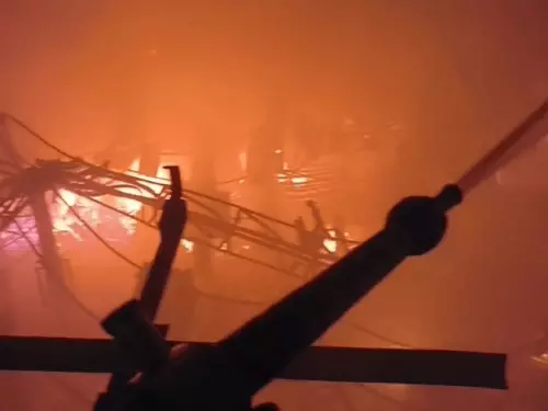 राजस्थान के पाली में टेक्सटाइल फैक्ट्री में भीषण आग, लाखों का नुकसान