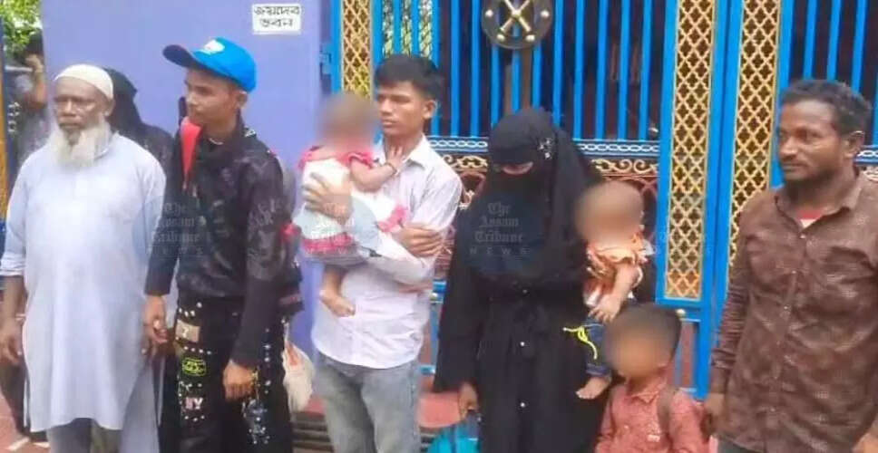 सिलचर में 10 रोहिंग्या प्रवासियों की गिरफ्तारी, बांग्लादेश में प्रवेश की कोशिश