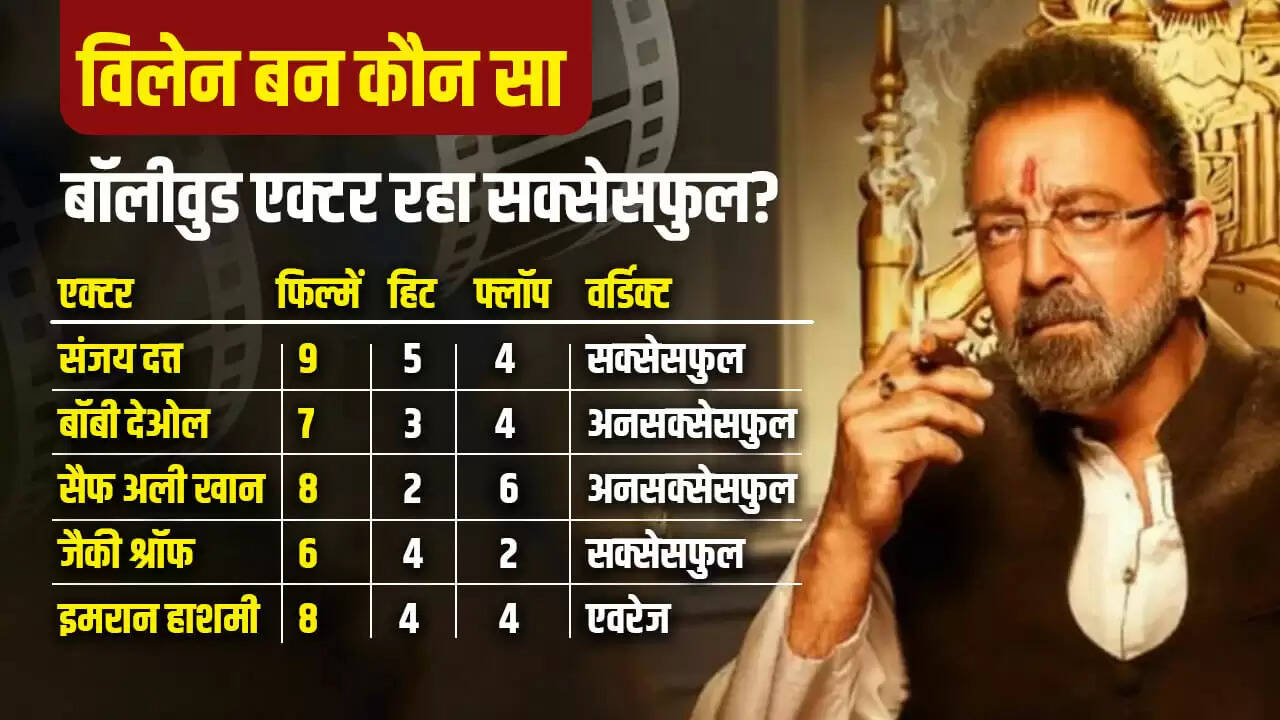 Bollywood के 5 सितारे जो विलेन बनकर चमक रहे हैं