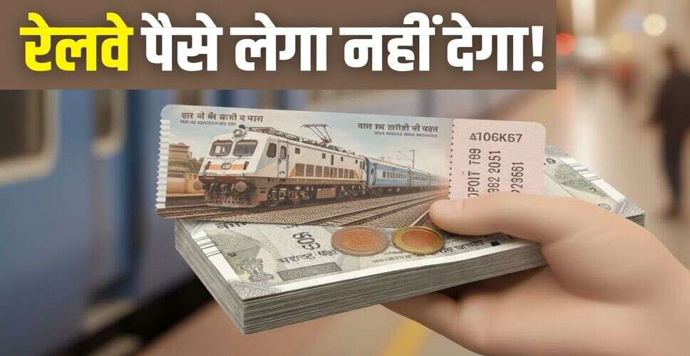 भारतीय रेलवे की नई नीति: कन्फर्म टिकट की तारीख बदलने पर मिलेगा पैसा