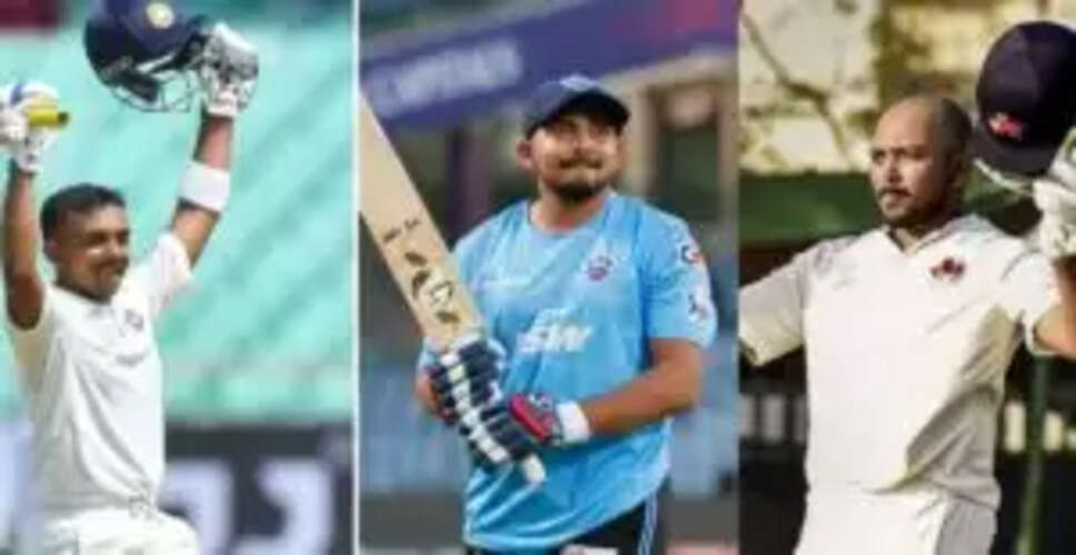 पृथ्वी शॉ की शानदार 379 रन की पारी ने रणजी क्रिकेट में मचाई धूम