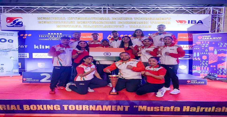 मंजू रानी सर्वश्रेष्ठ मुक्केबाज, भारत ने नौ स्वर्ण सहित कुल 10 पदक जीते