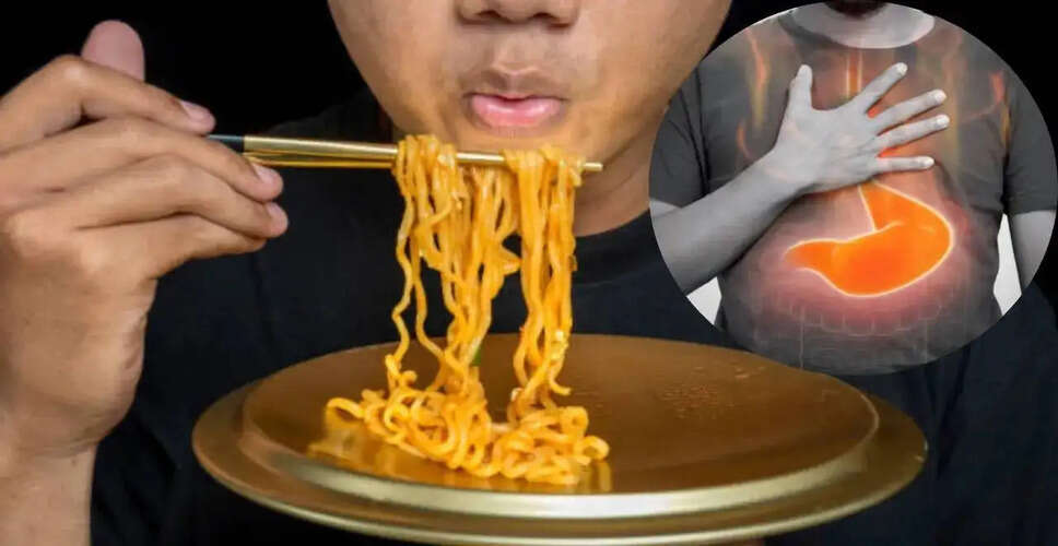 बुलडाक नूडल्स: तीखे स्वाद के साथ स्वास्थ्य पर प्रभाव