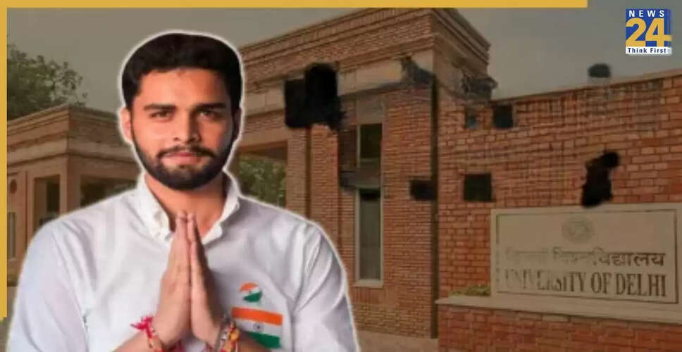 दिल्ली विश्वविद्यालय छात्र संघ चुनाव में ABVP की जीत