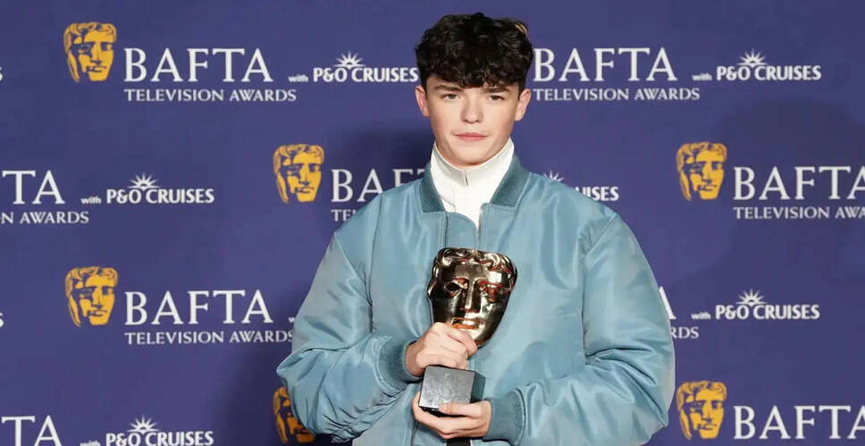 BAFTA टीवी पुरस्कार 2026: ओवेन कूपर ने जीता सर्वश्रेष्ठ सहायक अभिनेता का पुरस्कार