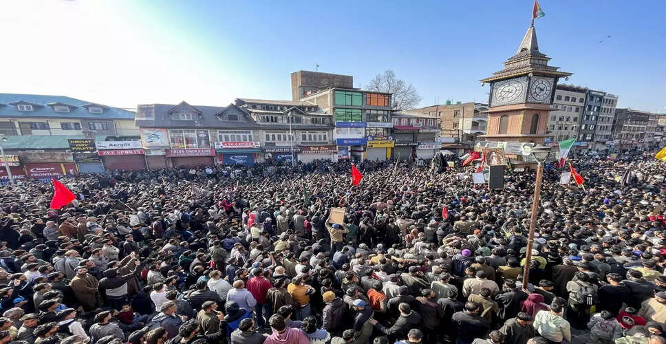 भारत में शिया समुदाय का शोक: आयतुल्ला खामेनेई की हत्या पर प्रदर्शन