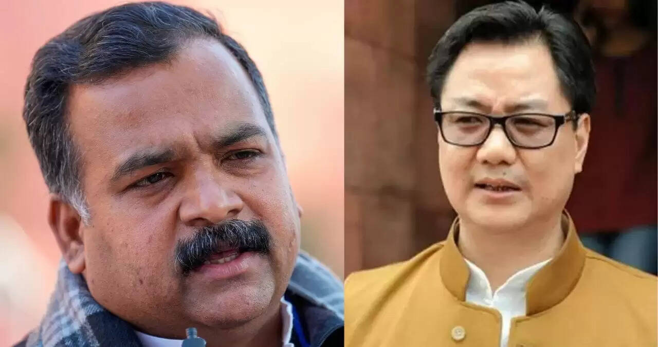 कांग्रेस सांसद ने किरण रिजिजू पर उठाए गंभीर सवाल, संसद की कार्यवाही पर उठे विवाद