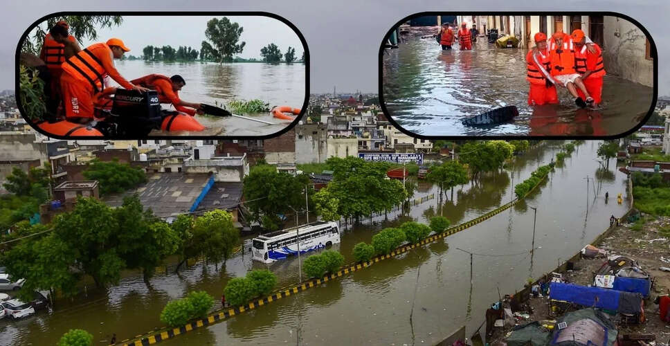पंजाब में बाढ़ से स्थिति गंभीर, स्कूल-कॉलेज 7 सितंबर तक बंद