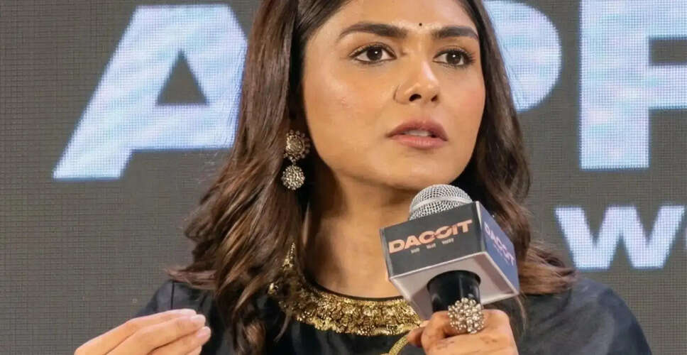 मृणाल ठाकुर की फिल्म चयन पर विवादास्पद टिप्पणी