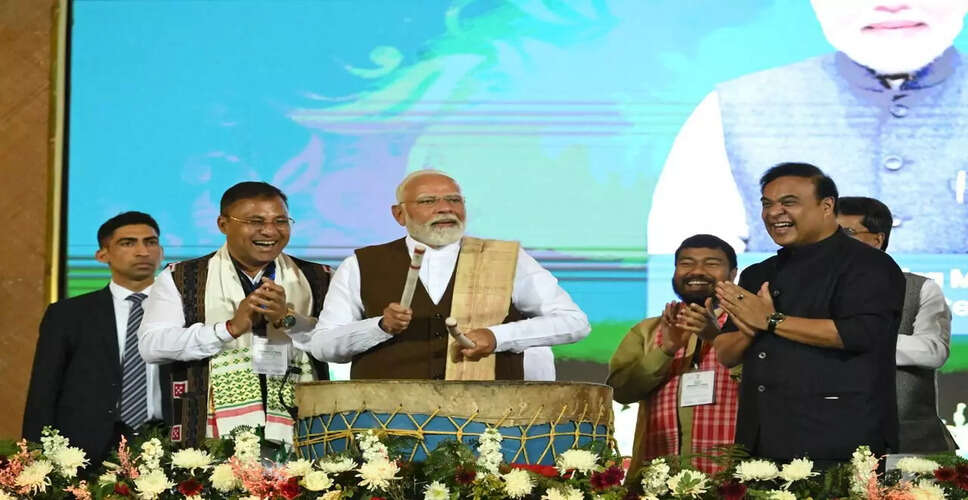 प्रधानमंत्री मोदी का असम दौरा: कई बड़े परियोजनाओं की नींव रखेंगे